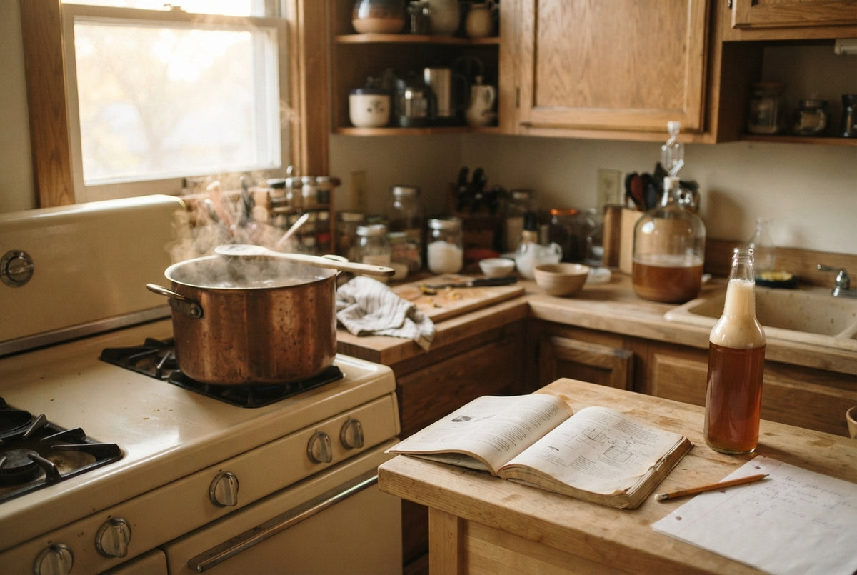 Une cuisine qui sent le malt, et une bière qui vous ressemble