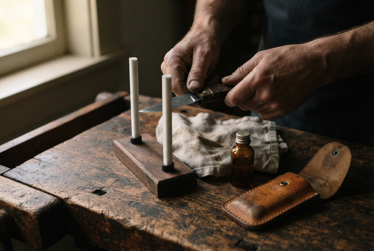 Un couteau qui coupe mal est un couteau qu'on n'a pas affûté