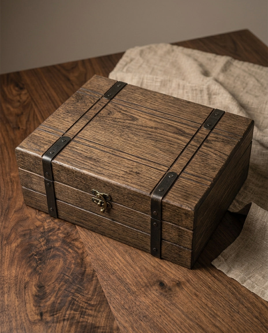 Trois bières belges & deux chopes de bois